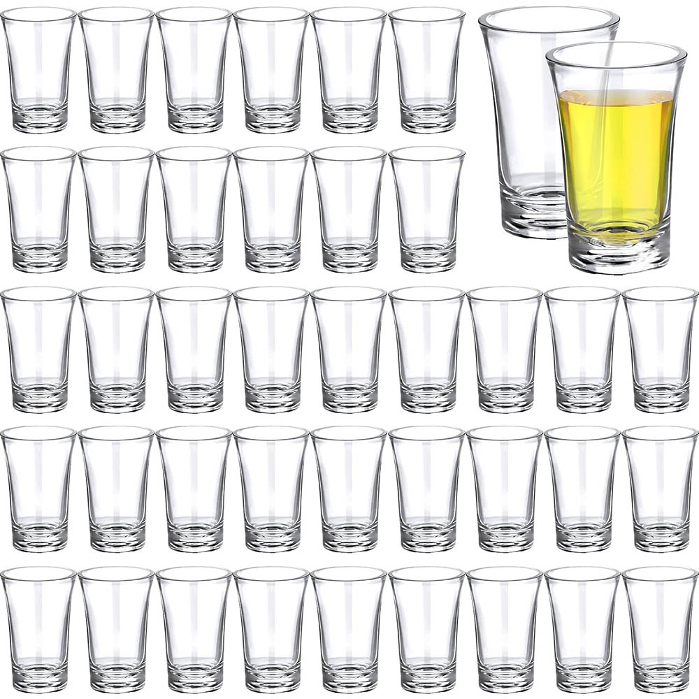 1.2オンスのアクリル製ショットグラス、厚底プラスチック製ク - Espresso Shot Glass のレビューと価格