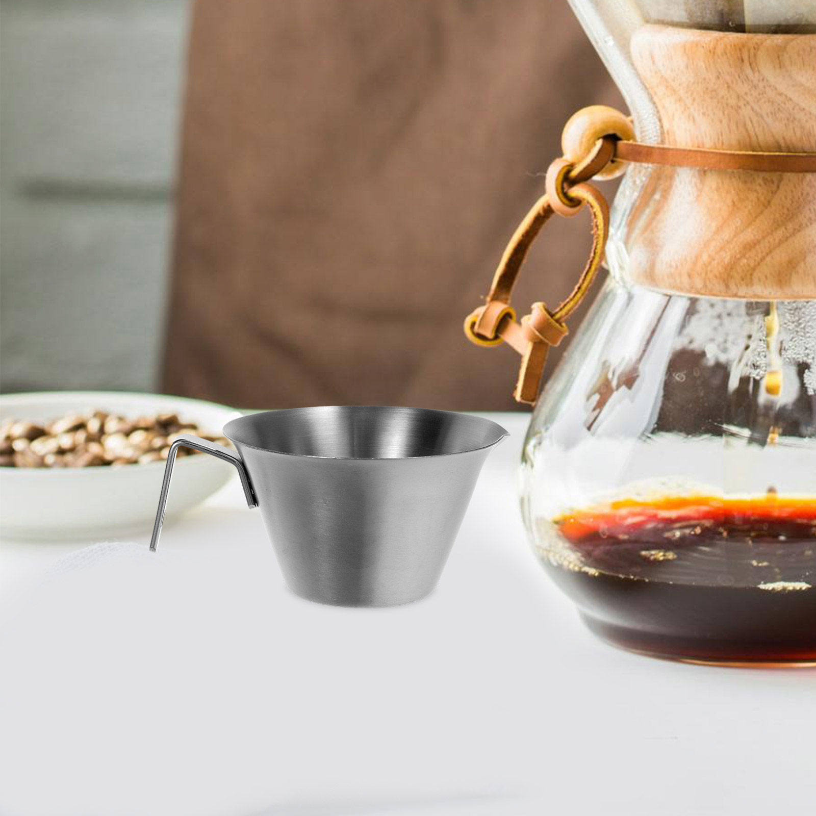 ステンレス製エスプレッソ抽出カップ。目盛りが付いており、コー - Espresso Shot Glass のレビューと価格