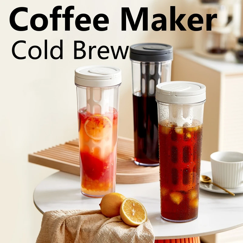 ハンドル付き手動コールドブリューコーヒーメーカー,大容量ウォ - Coffee Equipment For Camping のレビューと価格
