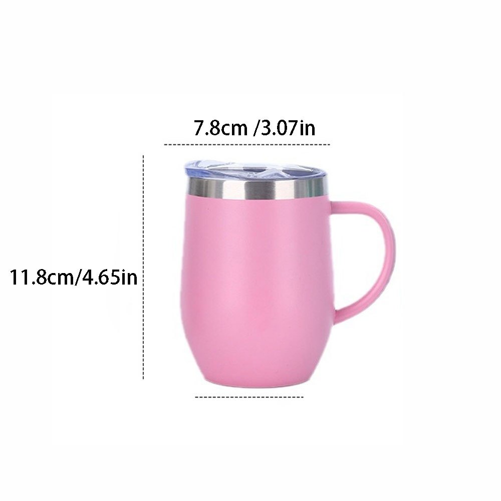 パーソナライズされた卵型ステンレス製コーヒーマグ 12oz  - Coffee Equipment For Camping のレビューと価格