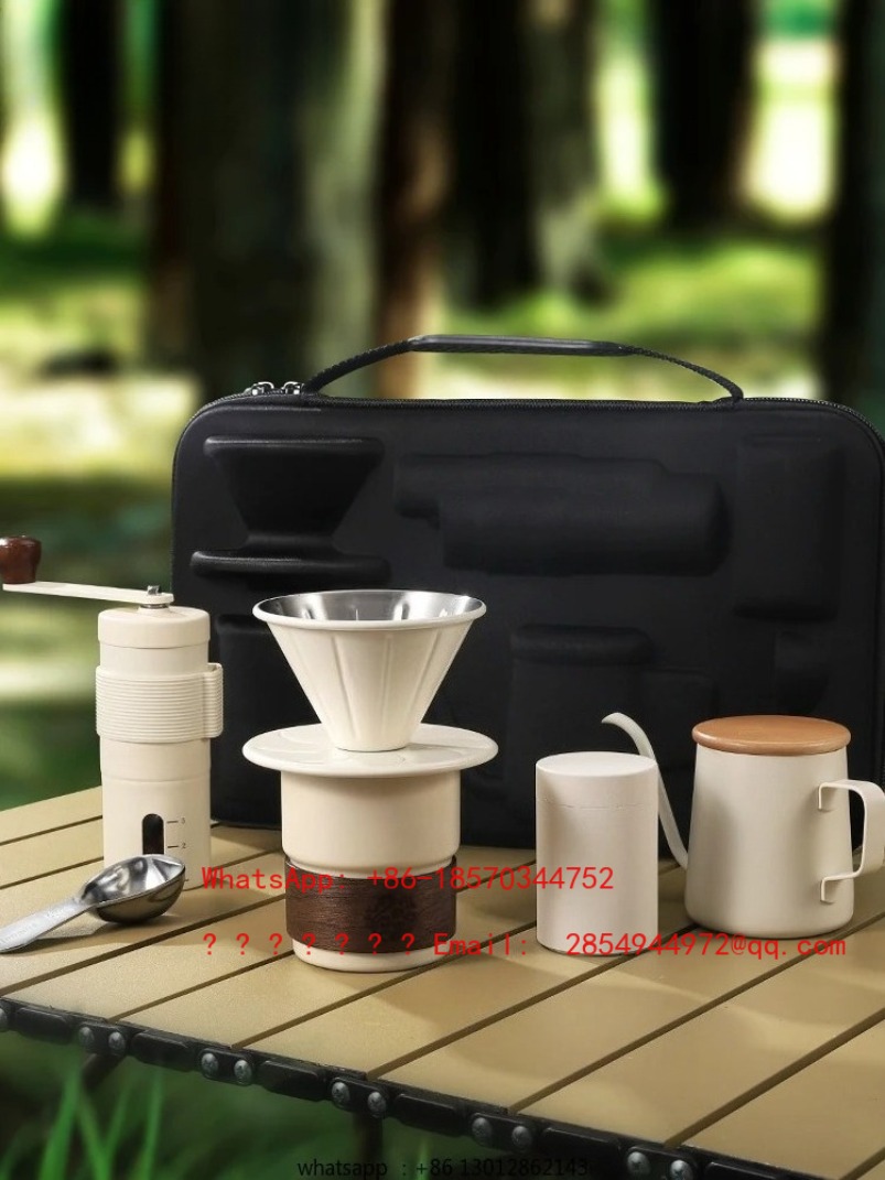 2026年 ハンドブリューコーヒーポットセット ポータブル手 - Coffee Equipment For Camping のレビューと価格