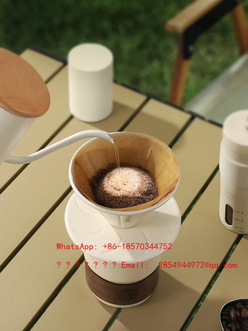 2026年 ハンドブリューコーヒーポットセット ポータブル手 - Coffee Equipment For Camping のレビューと価格
