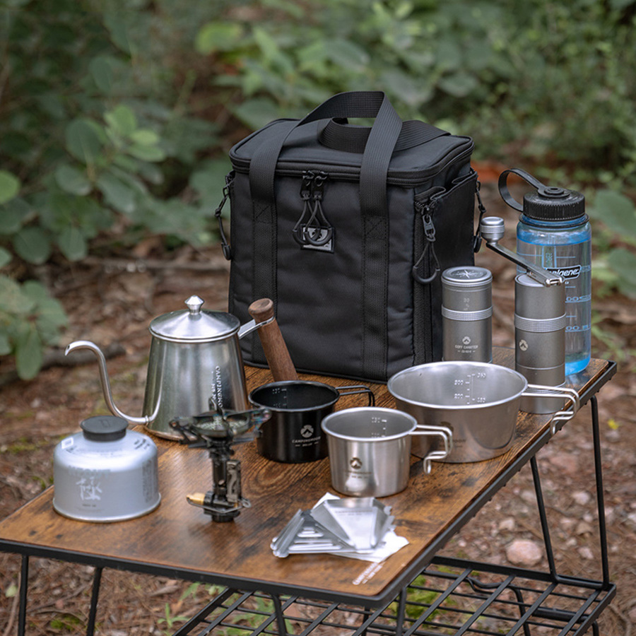 小型カセットストーブ用ガスタンクバッグ BKXD-5F-B  - Coffee Equipment For Camping のレビューと価格