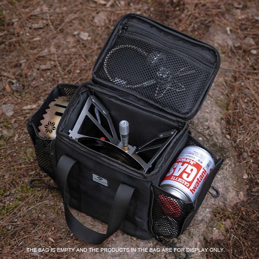 小型カセットストーブ用ガスタンクバッグ BKXD-5F-B  - Coffee Equipment For Camping のレビューと価格