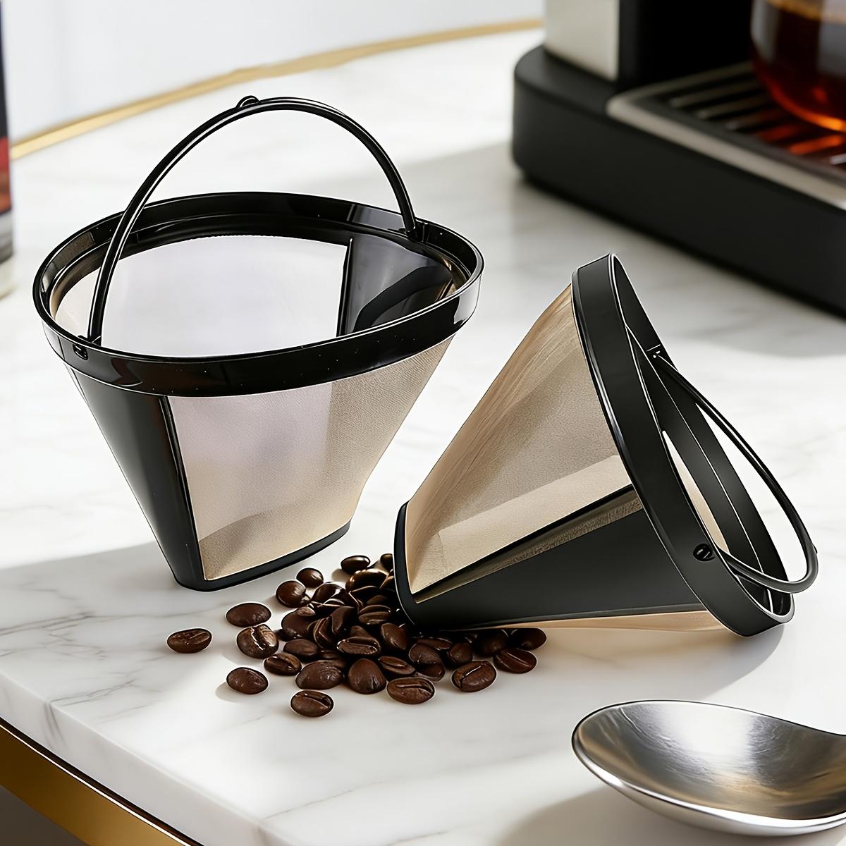 コーヒーフィルター 永久使用可能、コーン型金属製コーヒーフィ - Coffee Equipment Pour Over のレビューと価格
